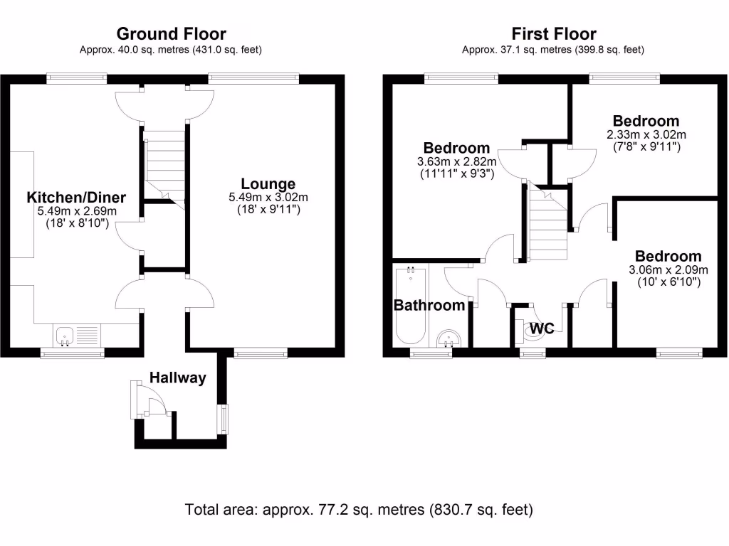 property High Res Floorplan Images}
