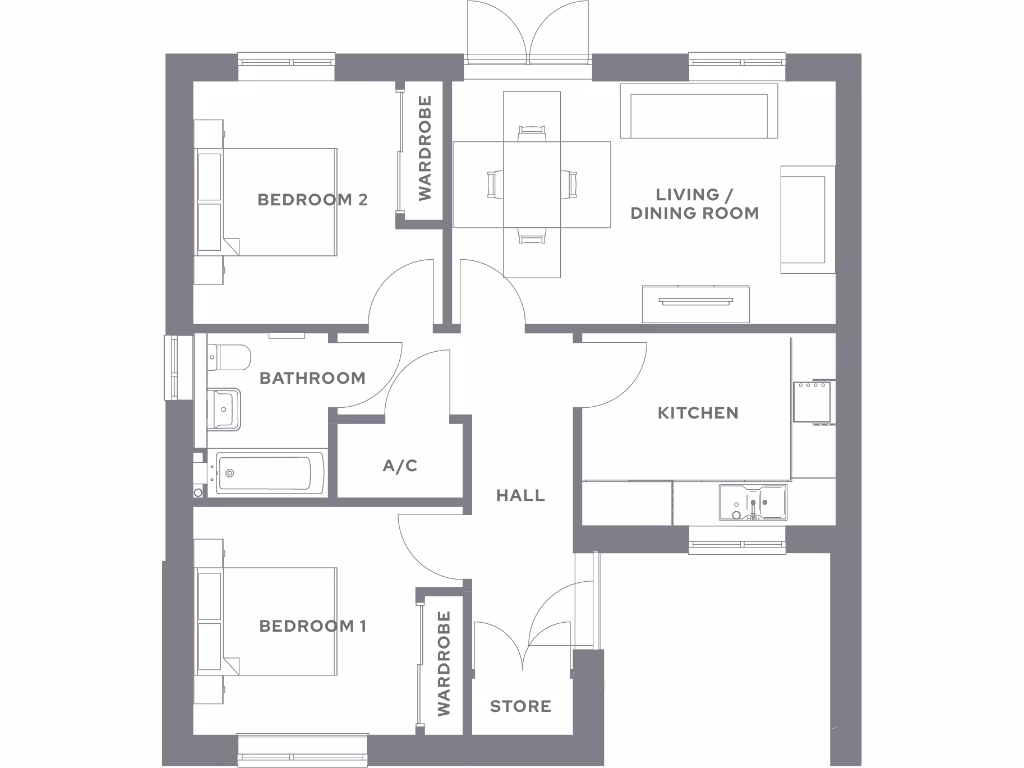 property High Res Floorplan Images}