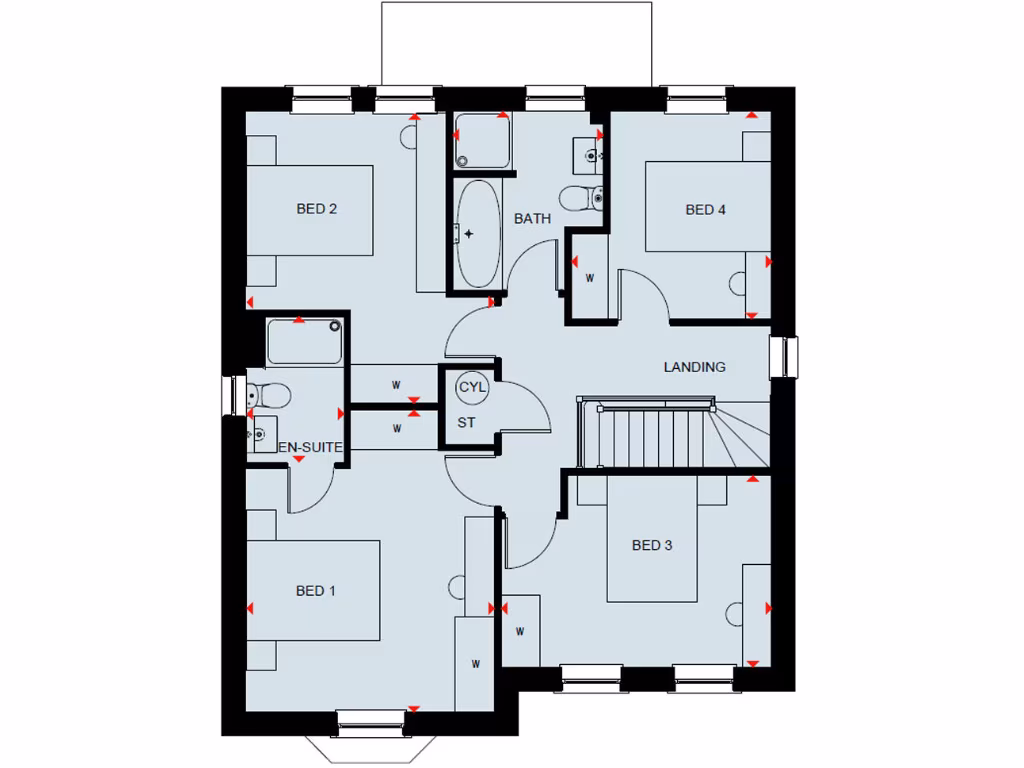 property High Res Floorplan Images}