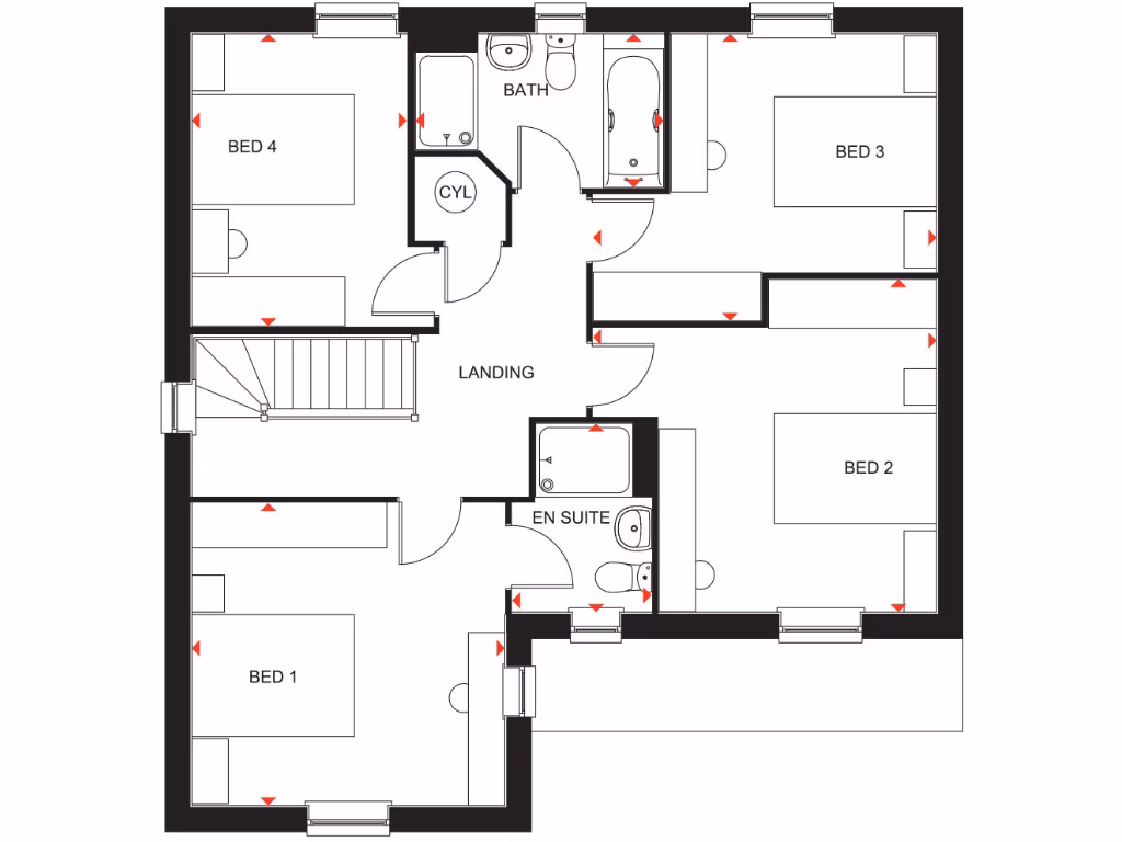 property High Res Floorplan Images}