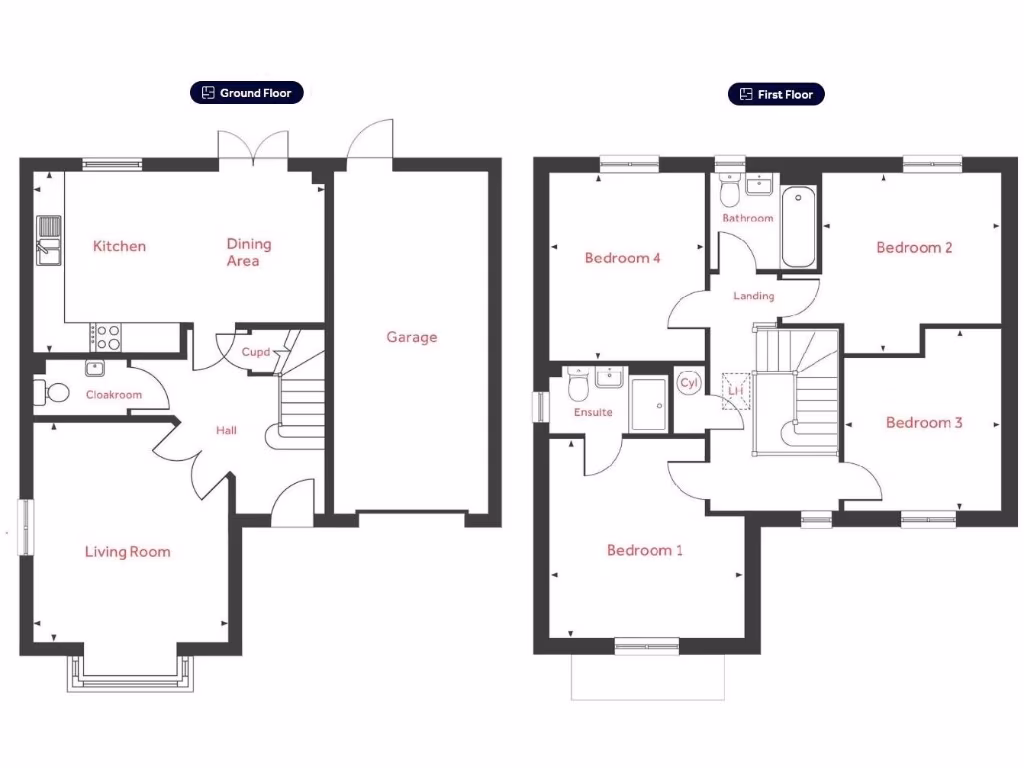 property High Res Floorplan Images}