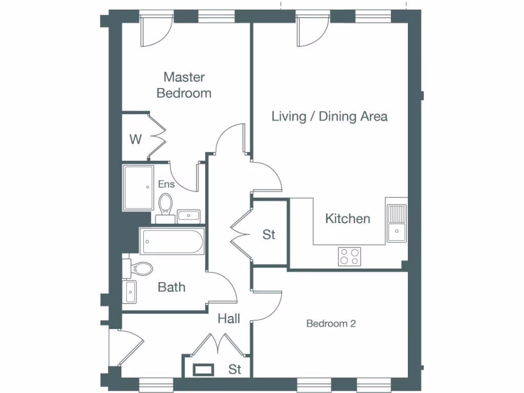 property High Res Floorplan Images}