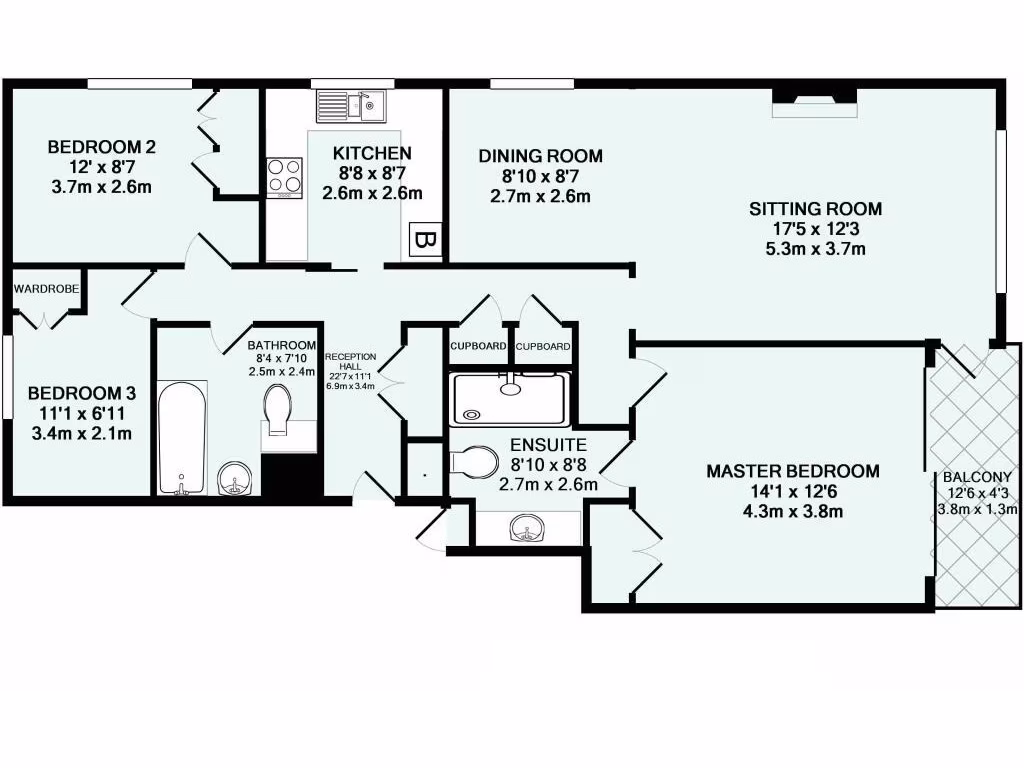 property High Res Floorplan Images}