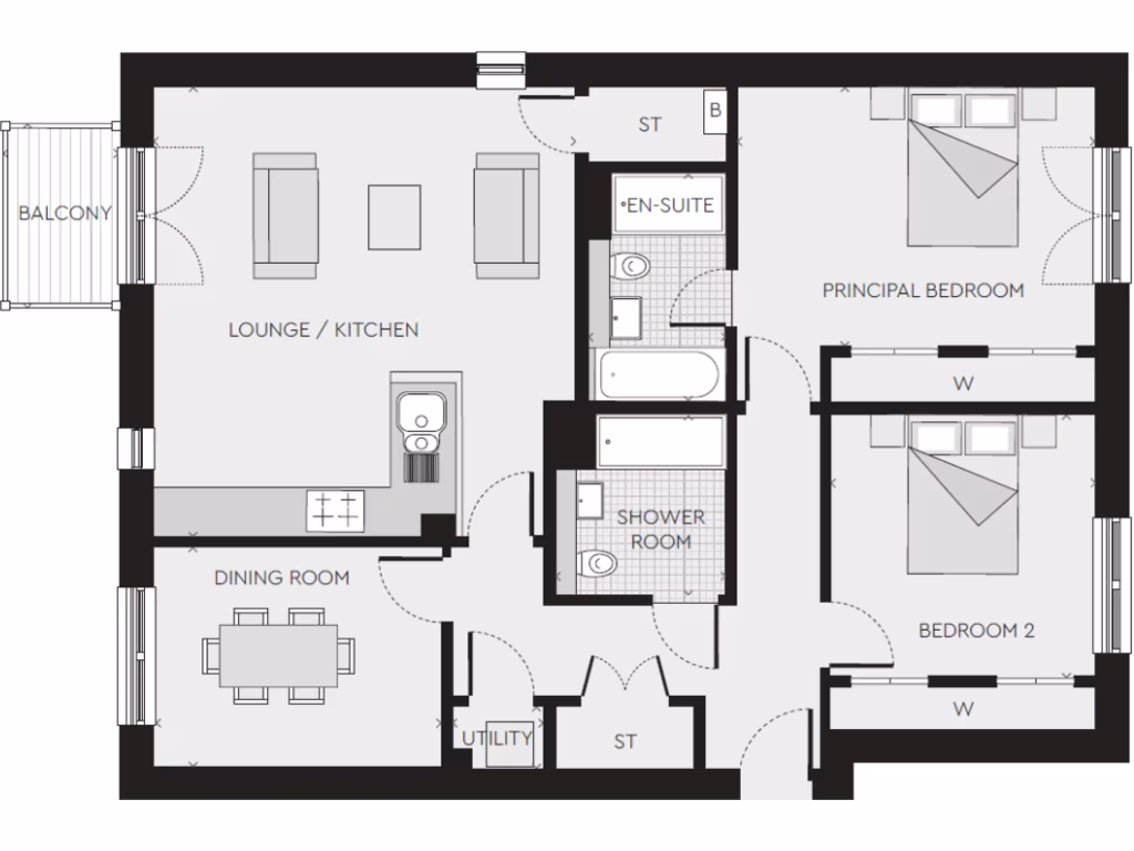 property High Res Floorplan Images}