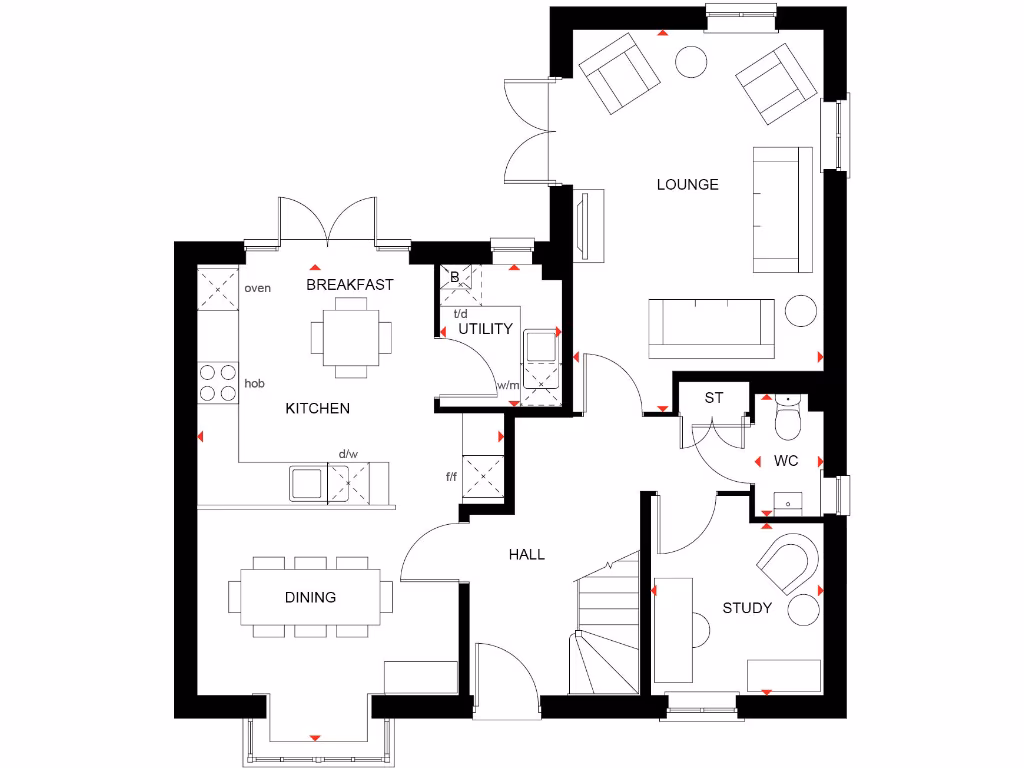 property High Res Floorplan Images}
