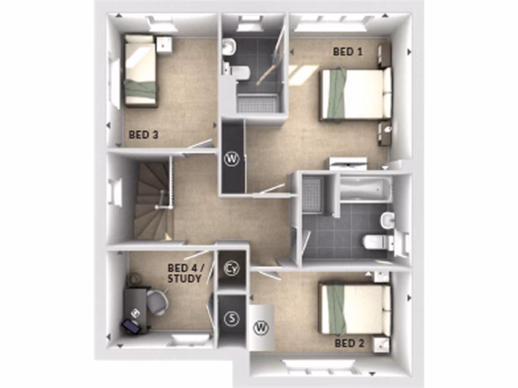 property High Res Floorplan Images}