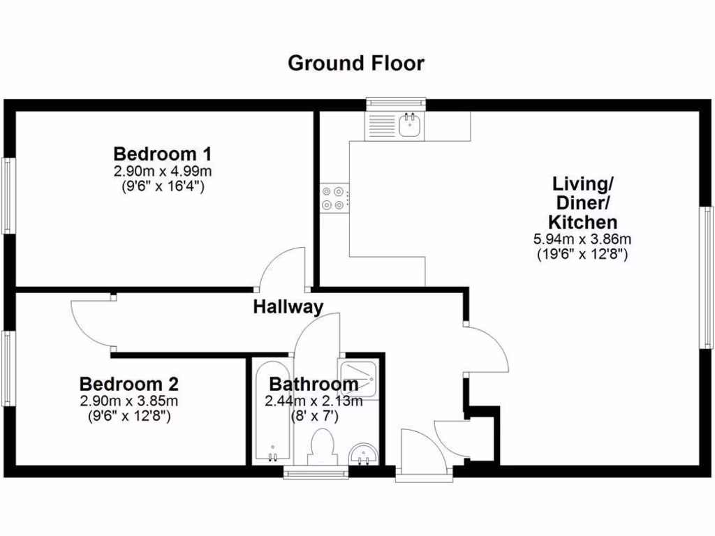 property High Res Floorplan Images}