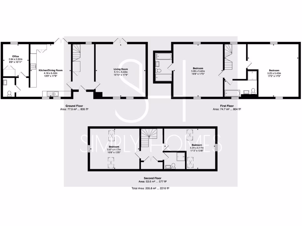 property High Res Floorplan Images}