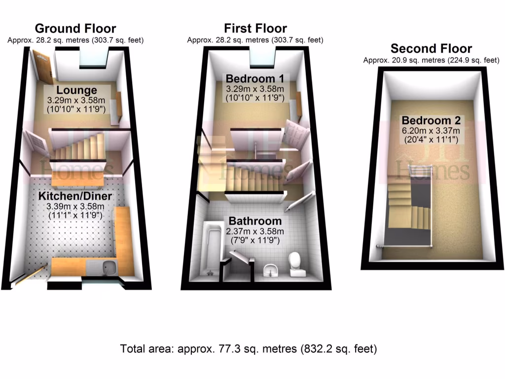 property High Res Floorplan Images}