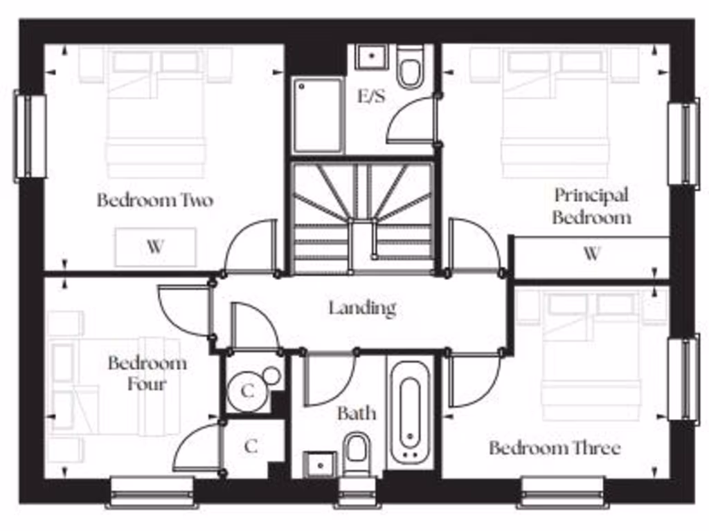 property High Res Floorplan Images}