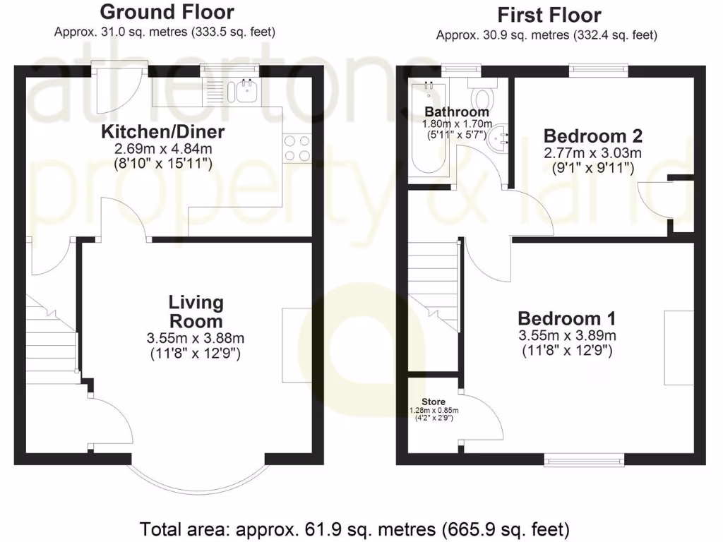 property High Res Floorplan Images}