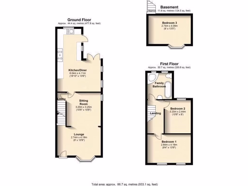 property High Res Floorplan Images}