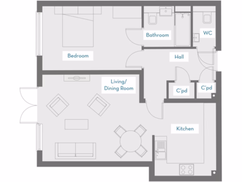 property High Res Floorplan Images}