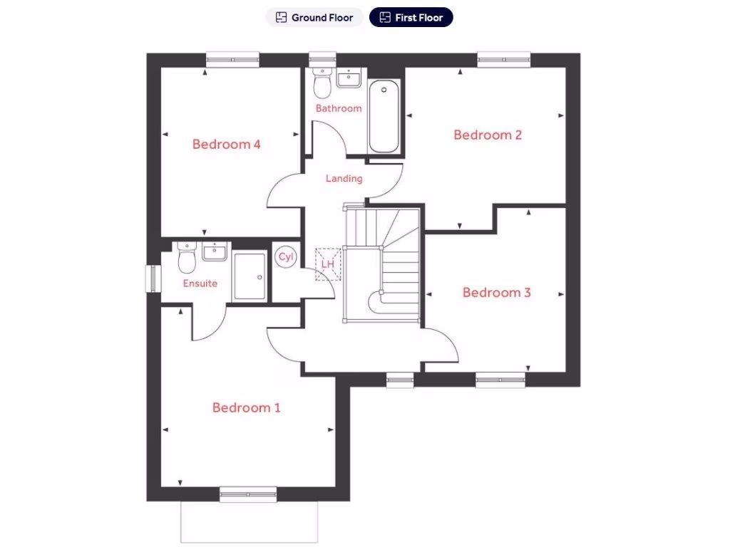 property High Res Floorplan Images}