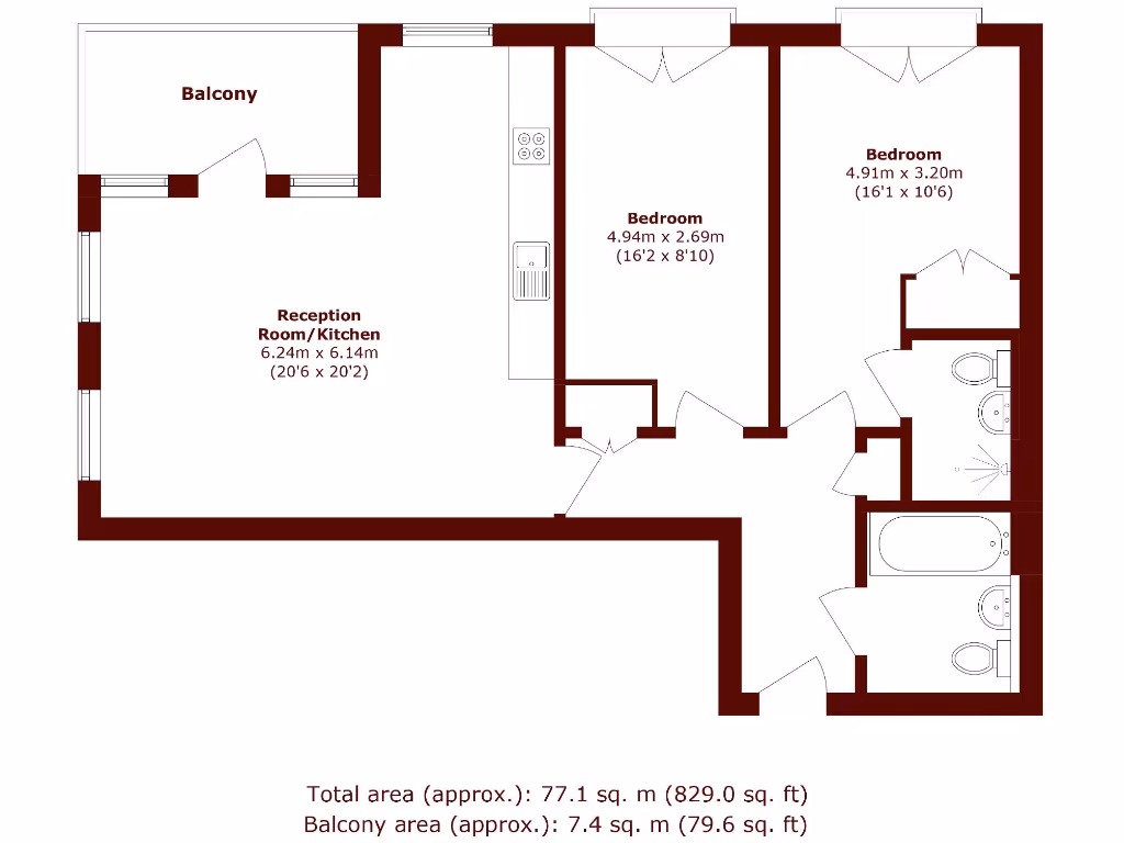 property High Res Floorplan Images}