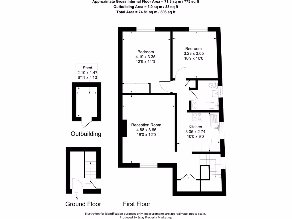 property High Res Floorplan Images}