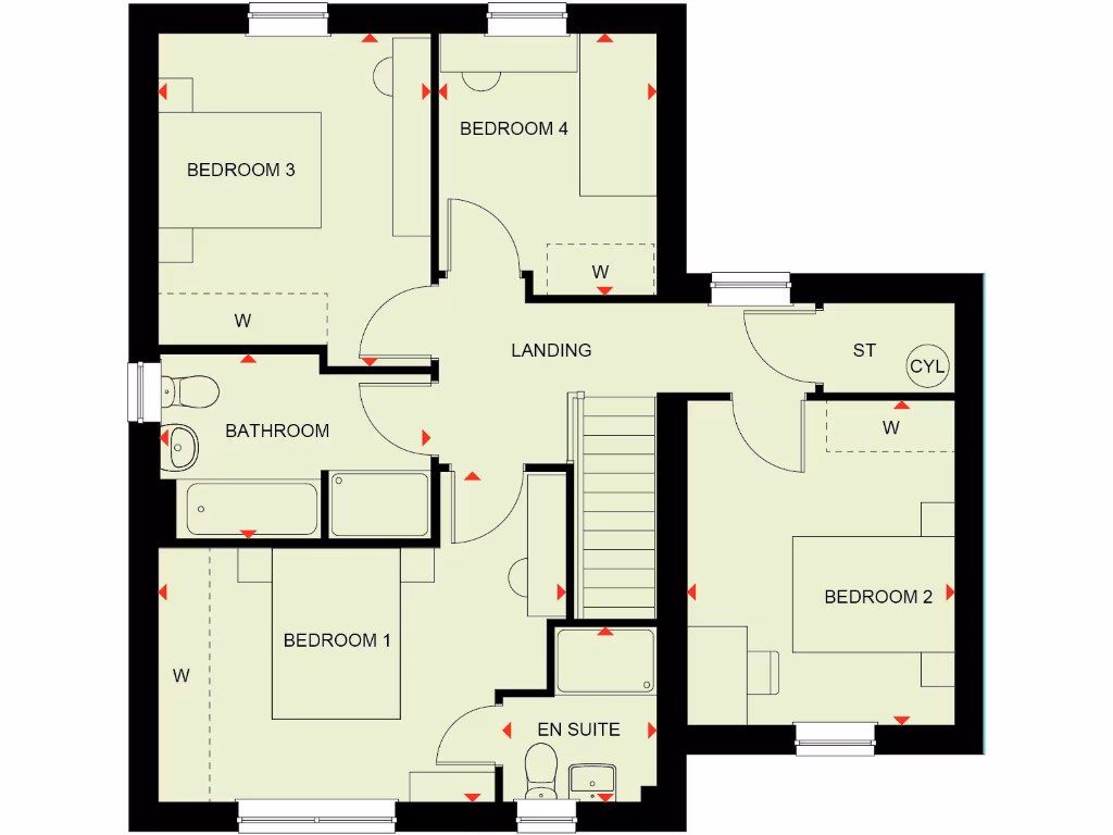 property High Res Floorplan Images}