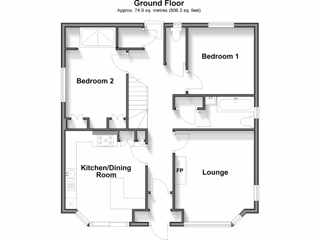 property High Res Floorplan Images}
