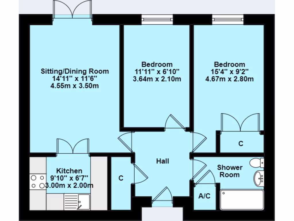 property High Res Floorplan Images}