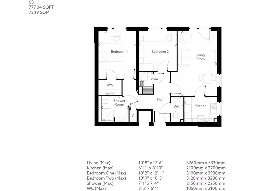 property High Res Floorplan Images}