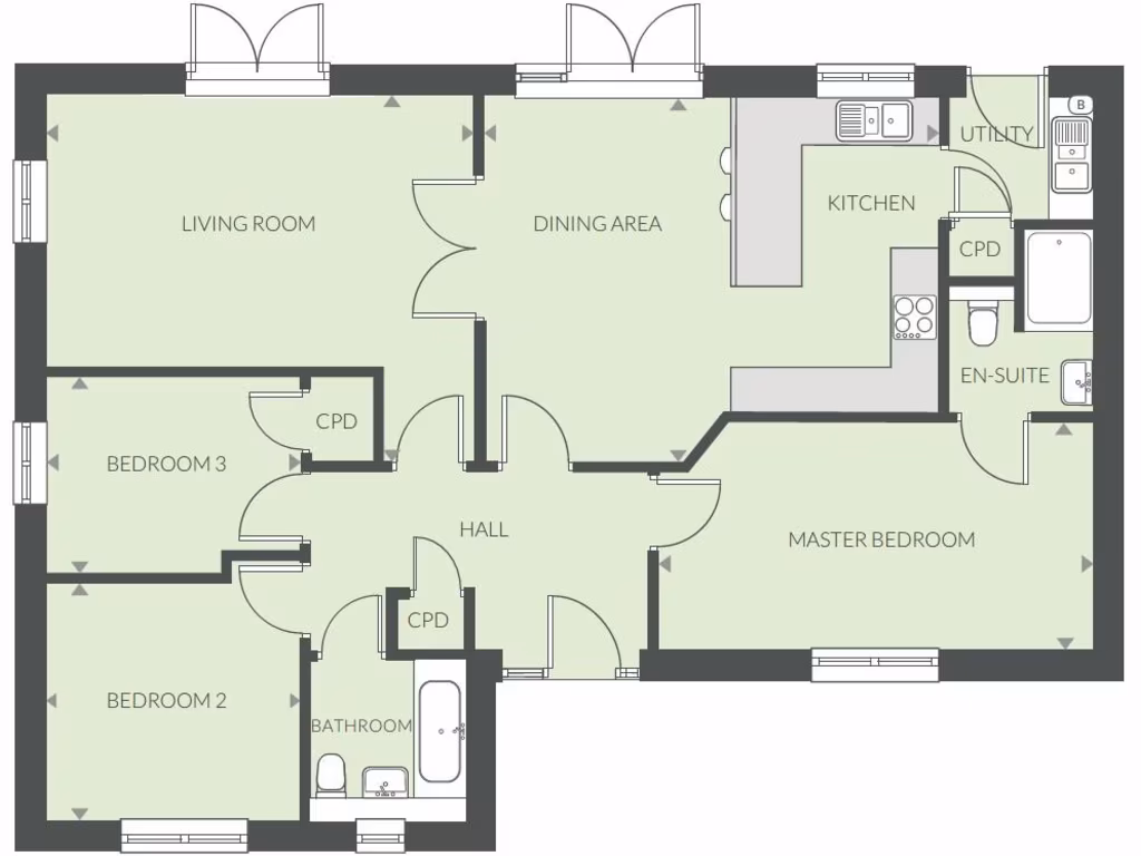 property High Res Floorplan Images}