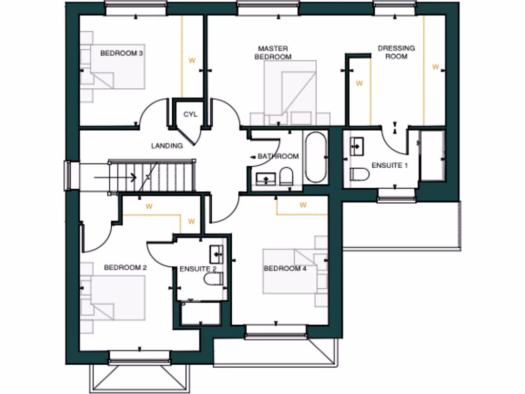 property High Res Floorplan Images}