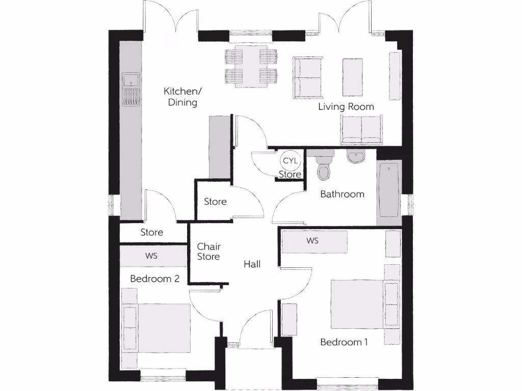 property High Res Floorplan Images}