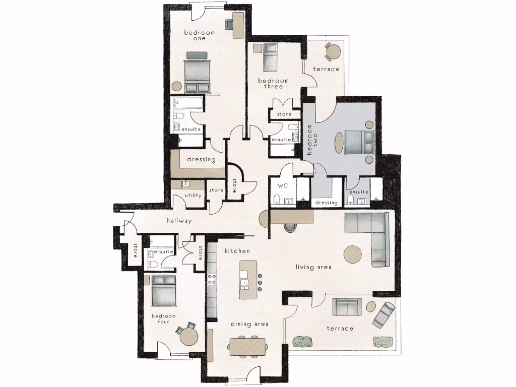 property High Res Floorplan Images}