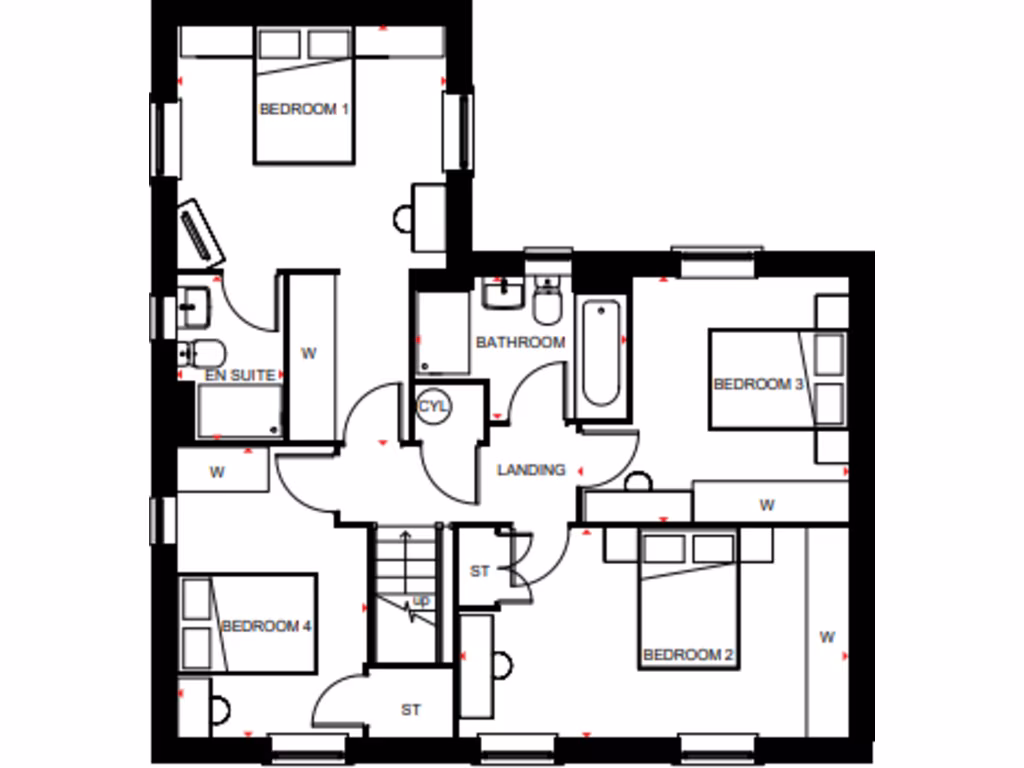 property High Res Floorplan Images}