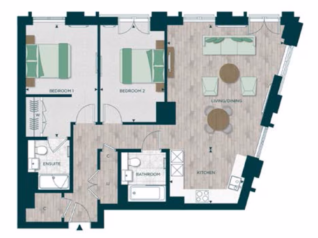 property High Res Floorplan Images}