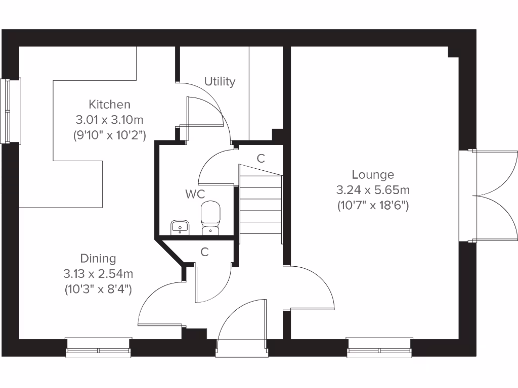 property High Res Floorplan Images}