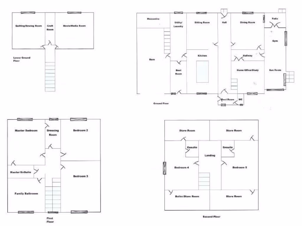 property High Res Floorplan Images}