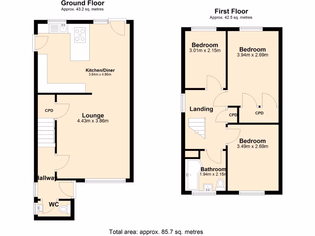 property High Res Floorplan Images}