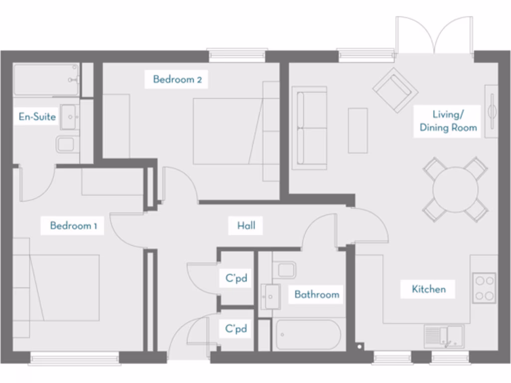 property High Res Floorplan Images}