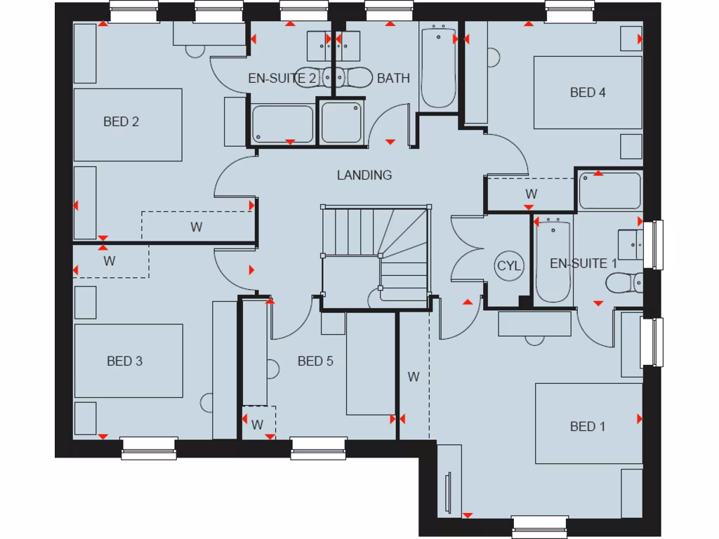property High Res Floorplan Images}