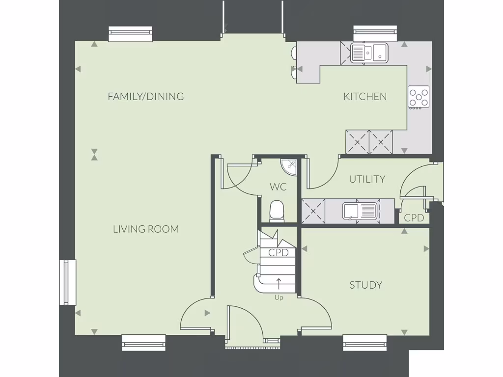 property High Res Floorplan Images}
