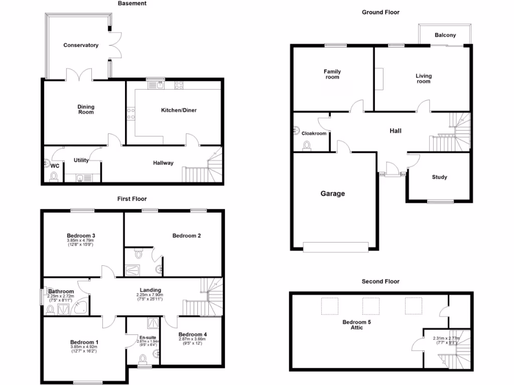 property High Res Floorplan Images}