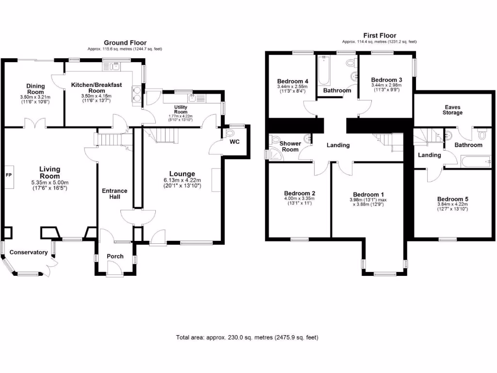 property High Res Floorplan Images}
