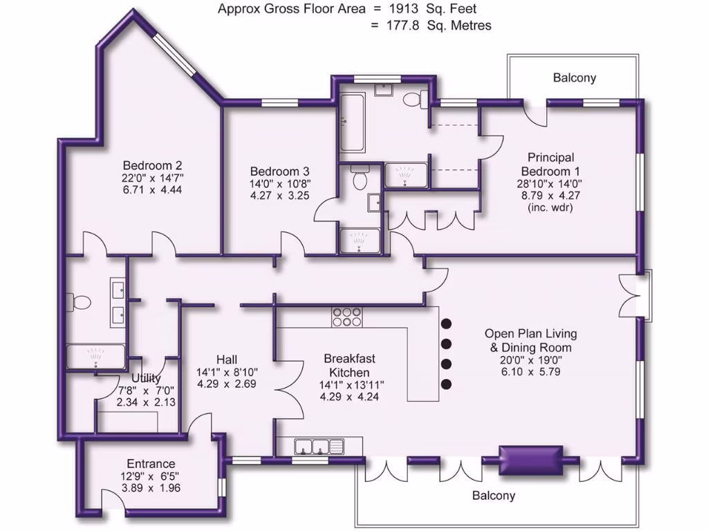 property High Res Floorplan Images}