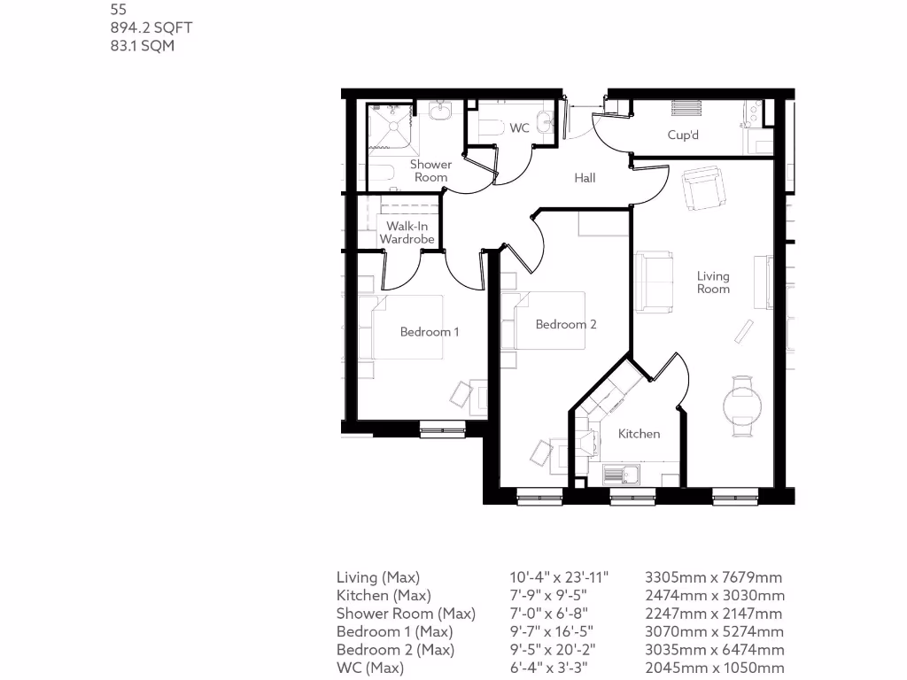 property High Res Floorplan Images}