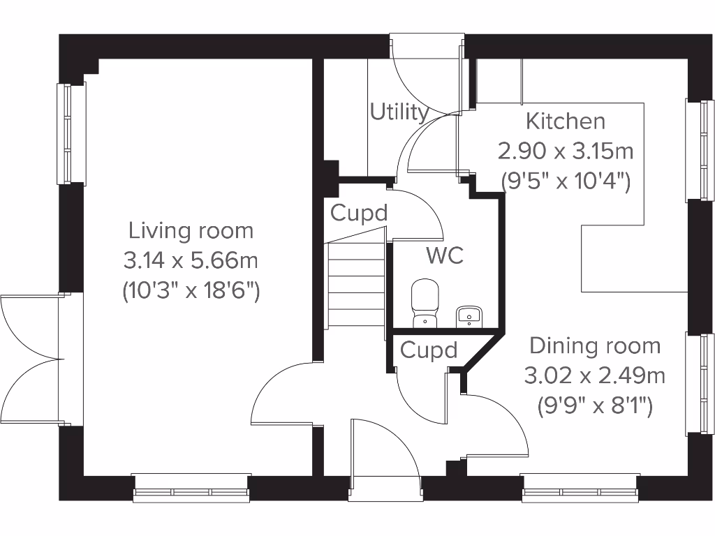 property High Res Floorplan Images}