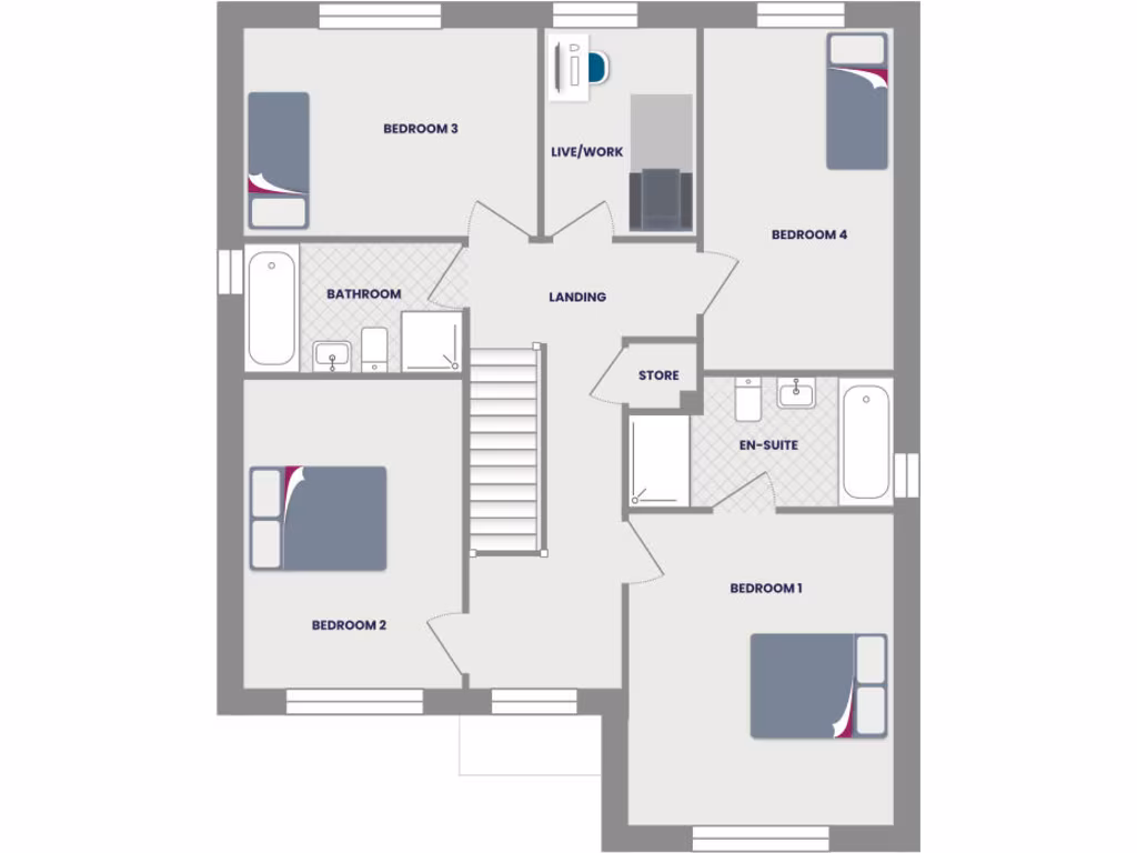 property High Res Floorplan Images}