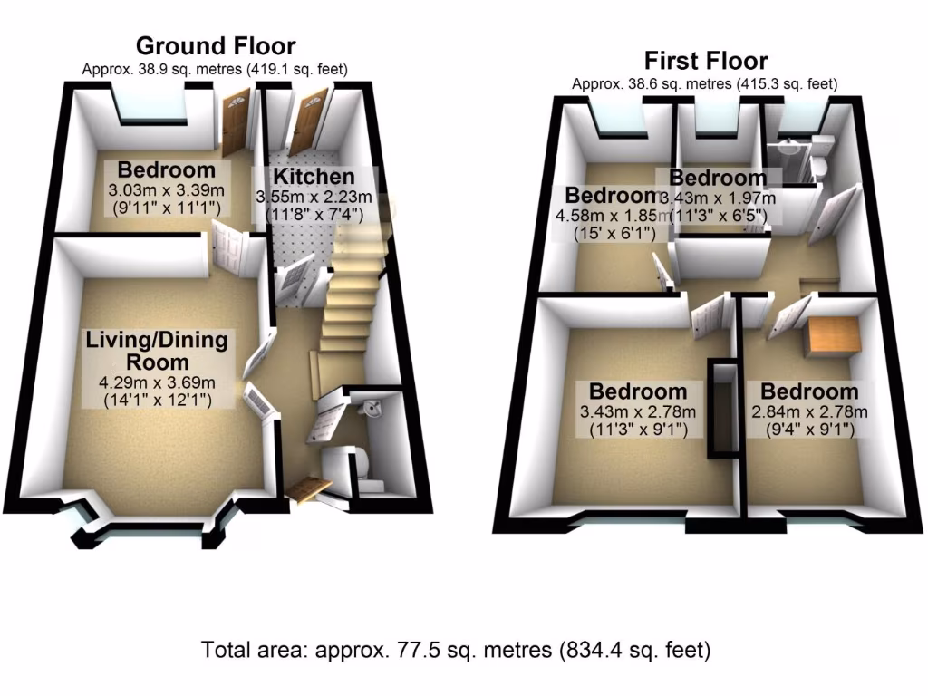property High Res Floorplan Images}