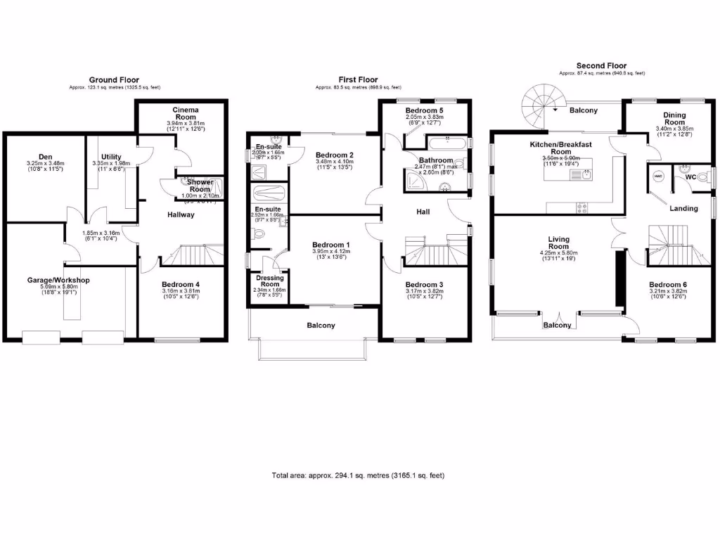 property High Res Floorplan Images}