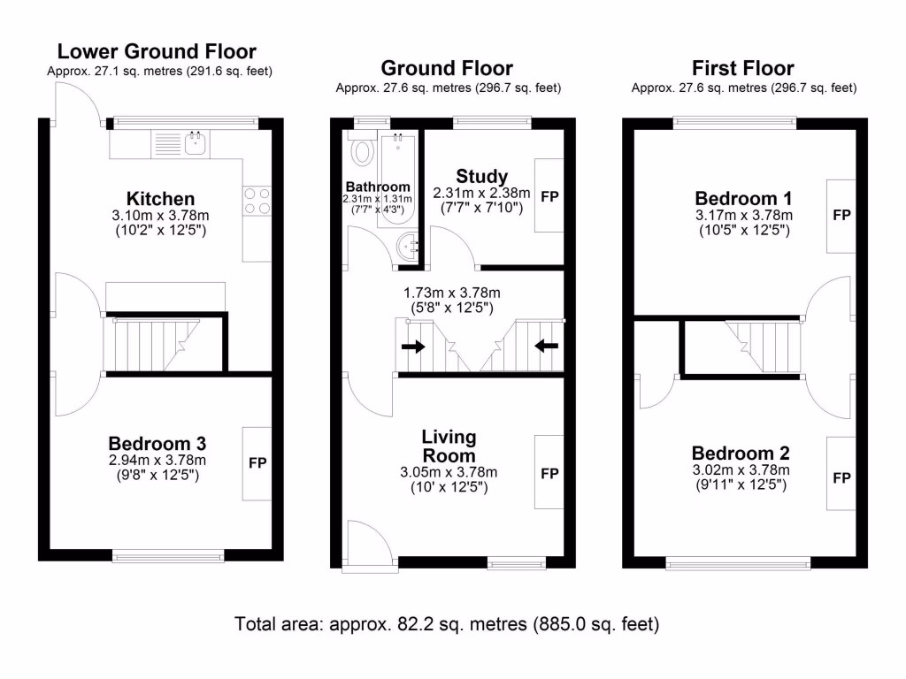 property High Res Floorplan Images}