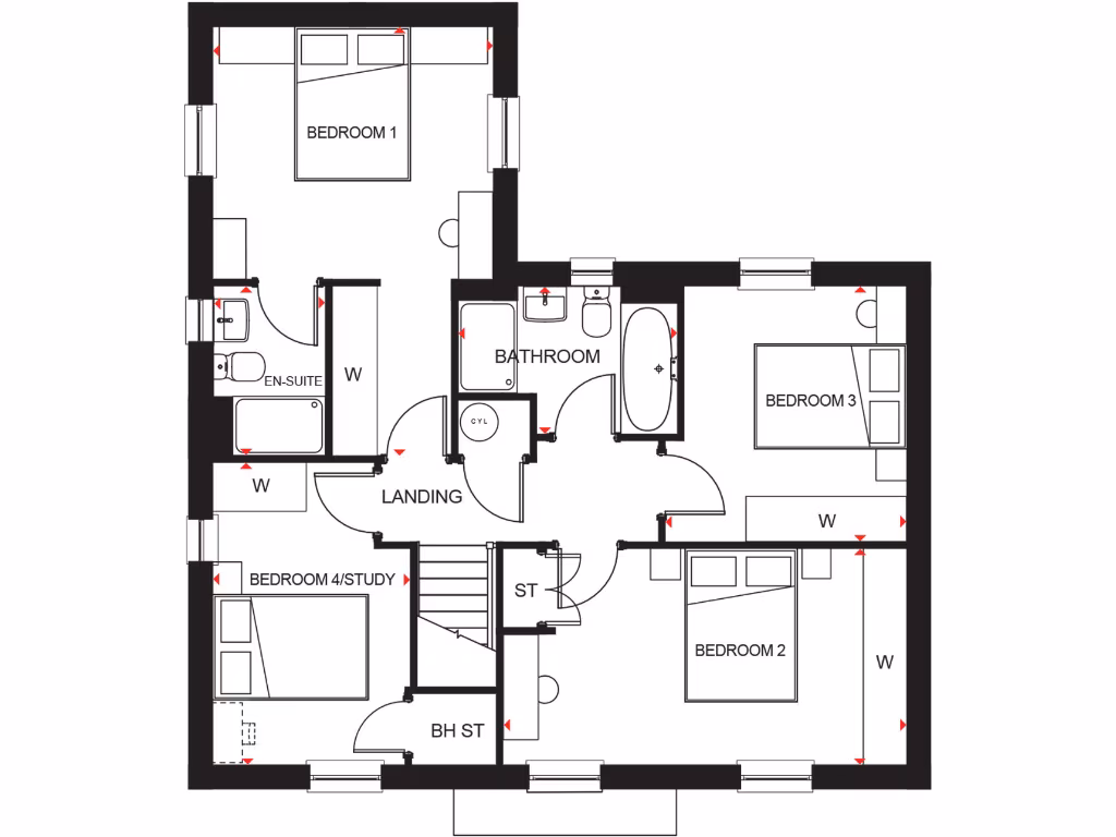 property High Res Floorplan Images}