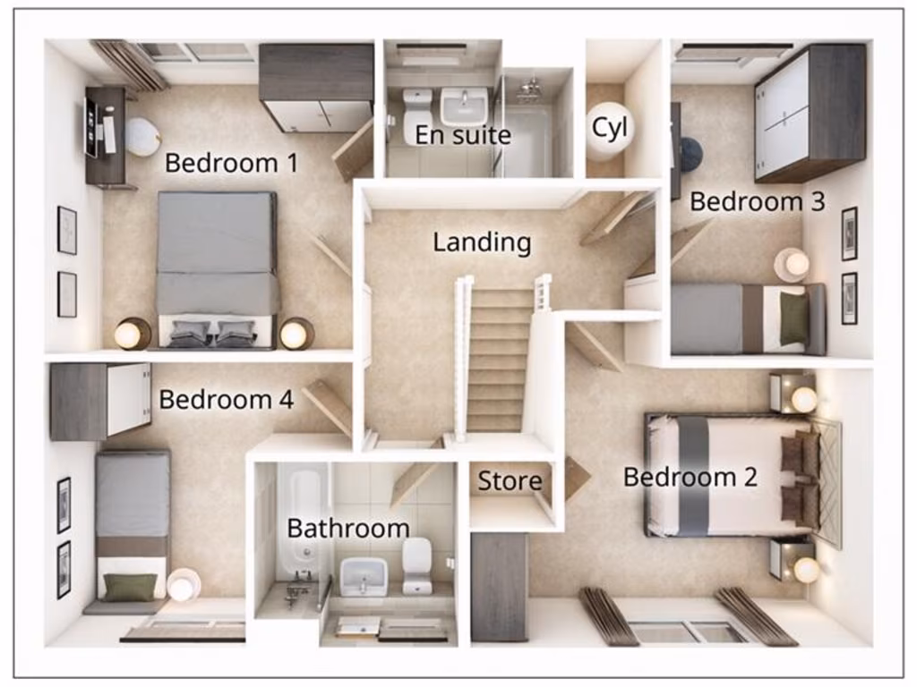 property High Res Floorplan Images}