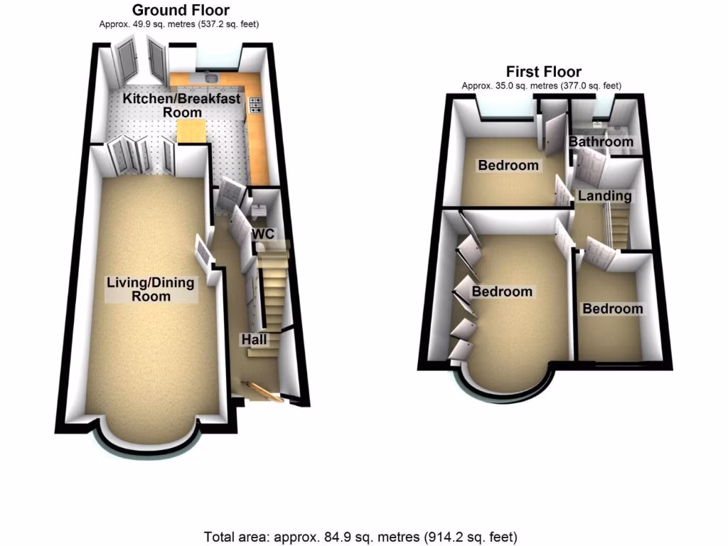 property High Res Floorplan Images}