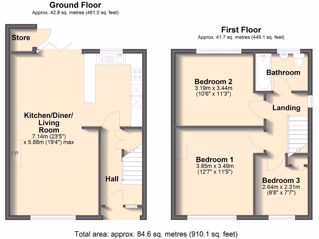property High Res Floorplan Images}