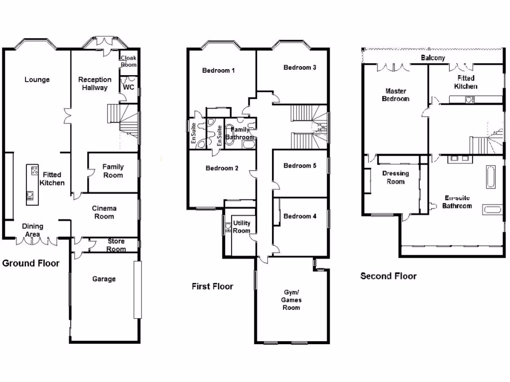 property High Res Floorplan Images}
